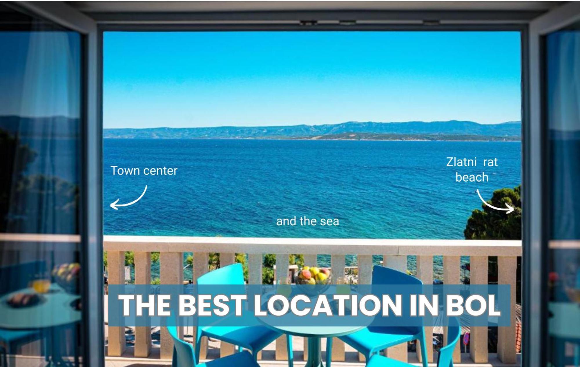 Hotel Sol Bol Bagian luar foto